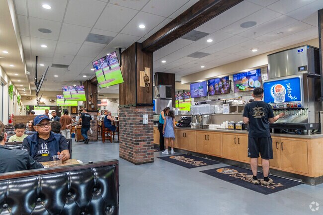 Cabrillo residents can watch the game and get a beer at Billy Roy's Burger Company.