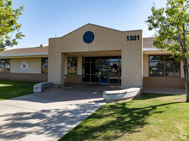 The office is located on the Northeast end of campus.