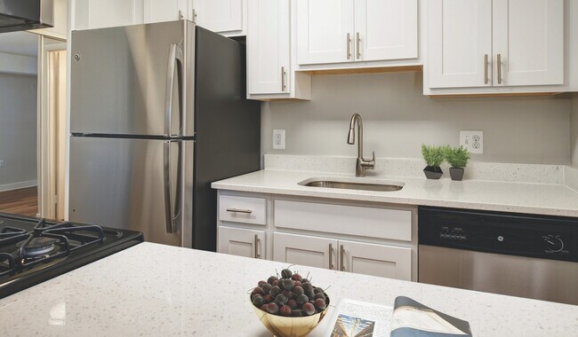 Renovated kitchens with premium finishes are available for upgrade. Ask the leasing team for more details.