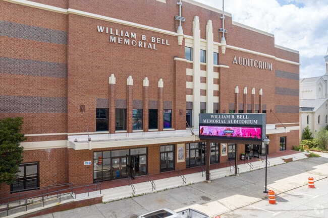 Currently under renovation, the Bell Auditorium is expanding for the future in West End.