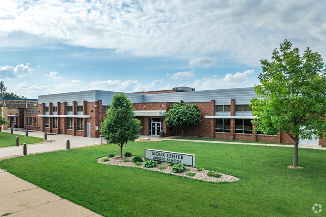 School spirit is strong at Sioux Center Middle School in Sioux Center.