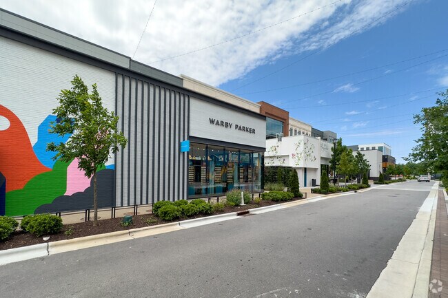 Crossroads Plaza offers shopping, entertainment, and dining options near Cary Towne Center.