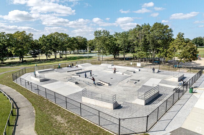 Roberto Clemente Park has a newly established skateboard park for hours of fun in Brentwood.