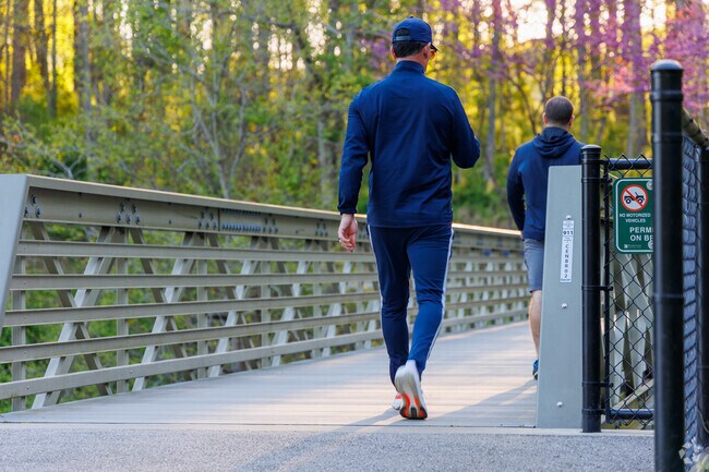Centennial Park in Dorsey's Search is a 2.4 mile loop with mountain biking and paved trails.