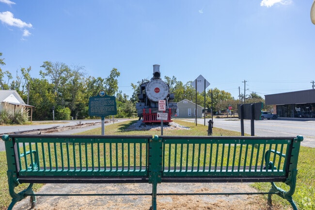 The M&B Railroad operated within Calhoun County for over 60 years.