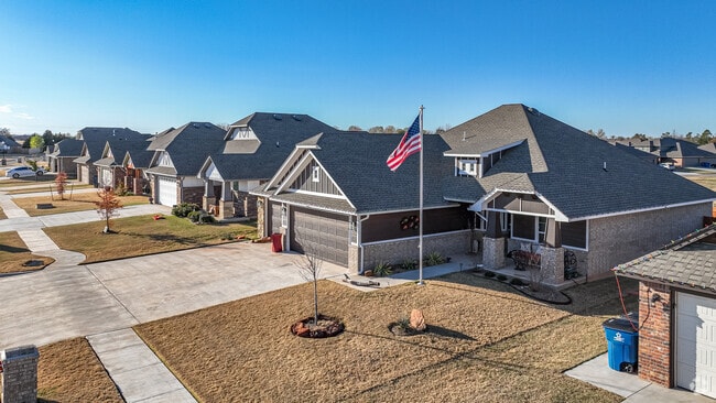A lovely row of new homes line the streets of Newcastle.