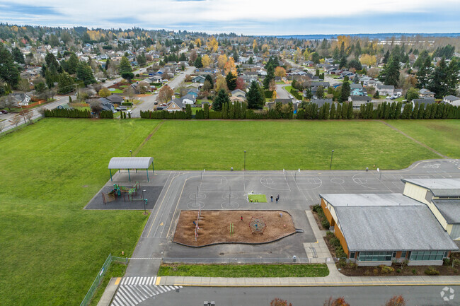 Grove Elementary School's playground.