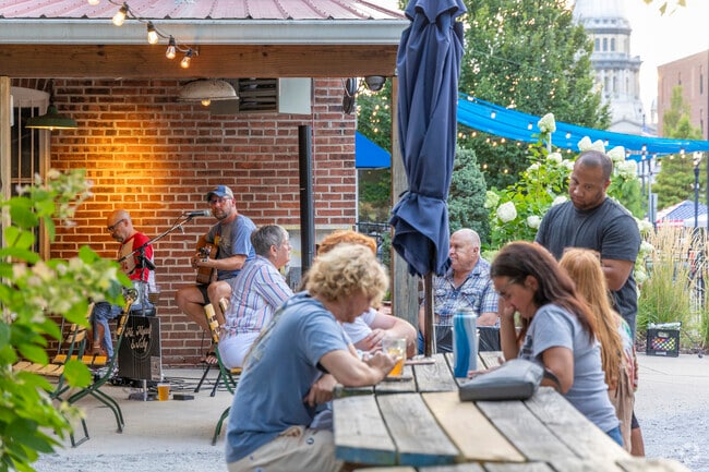 Music in the Beer Garden is located at Obed & Isaac's Microbrewery & Eatery.
