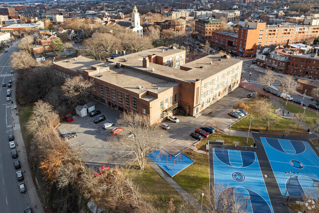 James P Timilty is a public middle school located in Roxbury, MA.