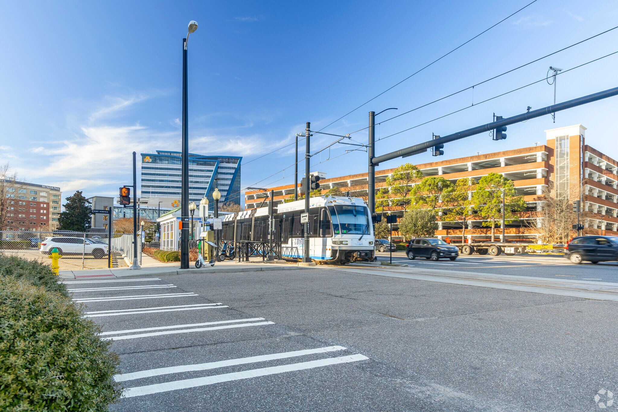 The Tide is one of many public transportation options while living in Ghent Square.