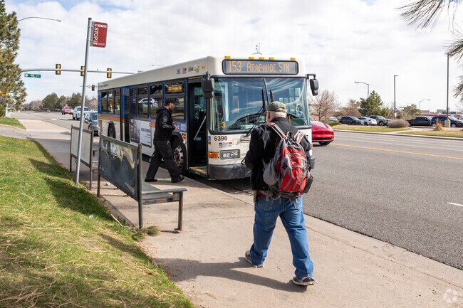 Southeast Crossing residents enjoy easy access to public transportation.