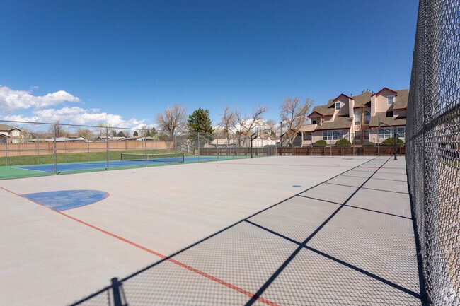 Enjoy outdoor sports at The Overlook with dedicated tennis and basketball courts.