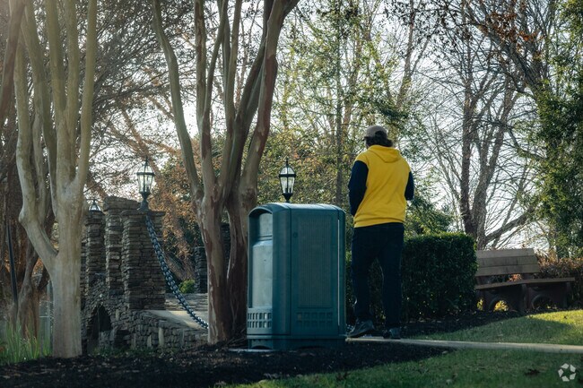 Pedestrians enjoy taking morning walks through the Tigerville neighborhood.