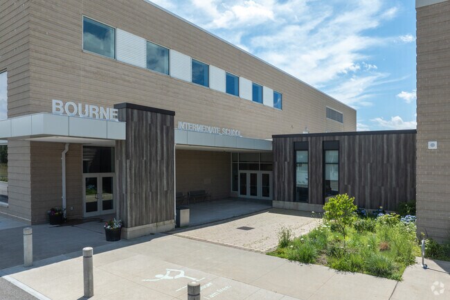Bourne Intermediate School students are ready to learn as soon as they walk through the doors.