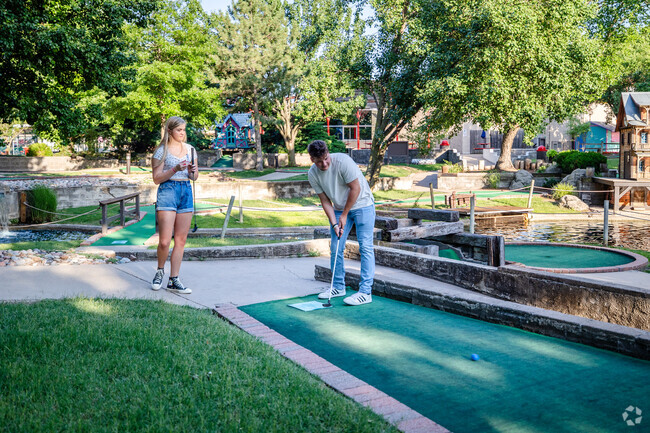 Enjoy some mini golf at Vickridge's All Star Sports.
