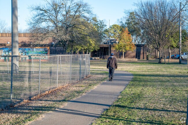 Take a stroll at McAlpine Park in Ensley.