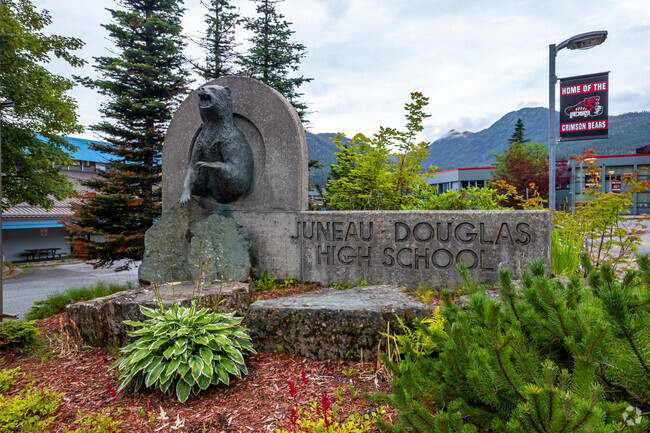 Welcome to Juneau-Douglas High School, home of the Crimson Bears.
