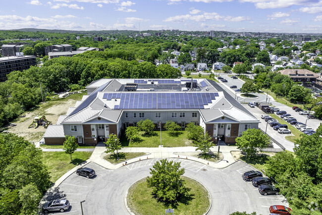 Clifford H. Marshall Elementary School in Quincy Point.