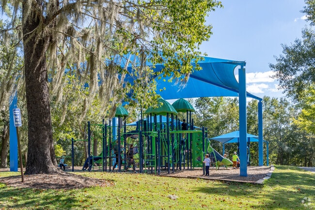Summerbrooke Park's playground is popular among little ones in Tallahassee, FL.