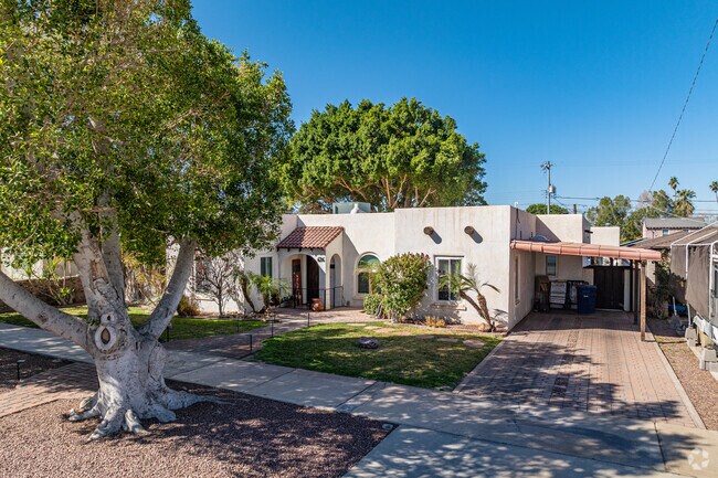 Ranch homes with Spanish flare make up a significant portion of the housing stock in Historic Downtown Yuma.