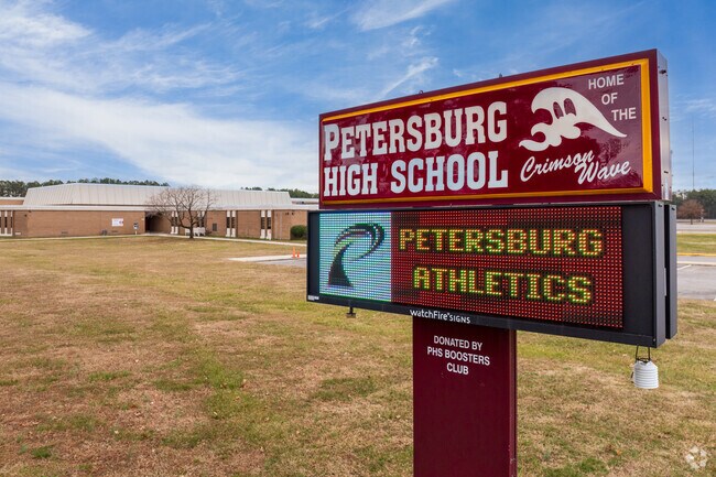 Petersburg High School supports approximately 1,100 Petersburg students.