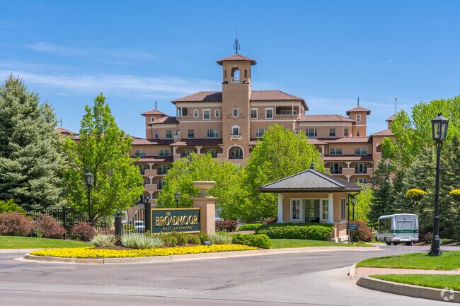 The Broadmoor Hotel is the namesake for the neighborhood.