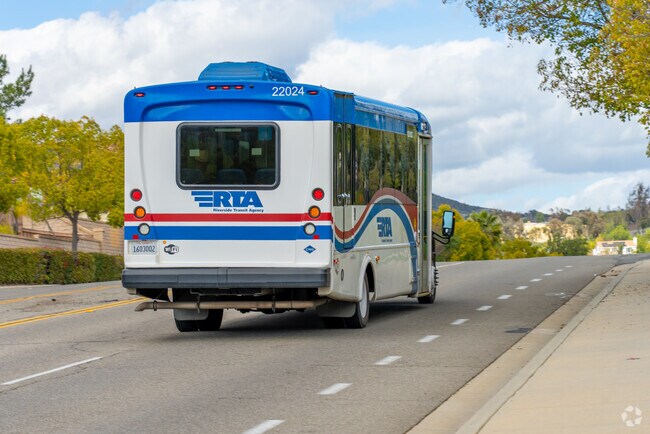 Experience convenient transit with RTA buses in Redhawk, Temecula.