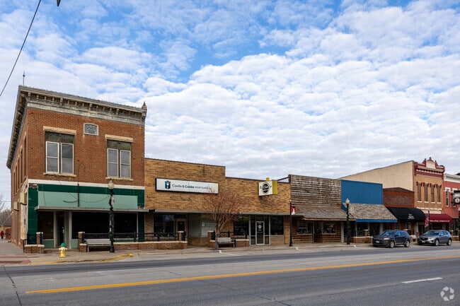 Residents enjoy the many shops in historic downtown Blair.