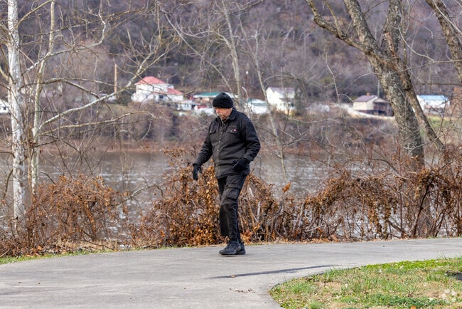 Take an evening stroll along the walking paths at McClellan Park.