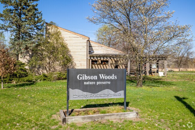 Visit Gibson Woods Nature Preserve near North Hessville for a unique habitat experience.