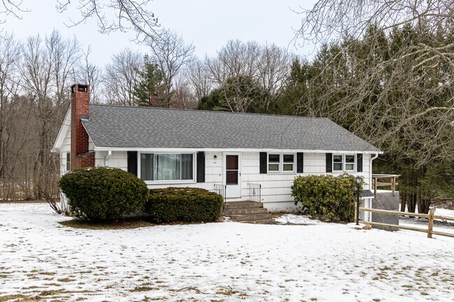 Ranches in Harwinton tend to come with spacious private yards.