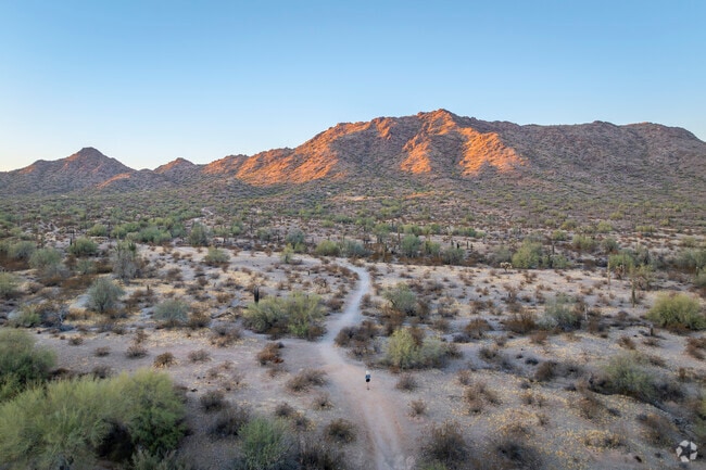 Just a short drive from The Villages at Queen Creek, San Tan Mountain Regional Park offers stunning desert views and miles of scenic hiking trails.