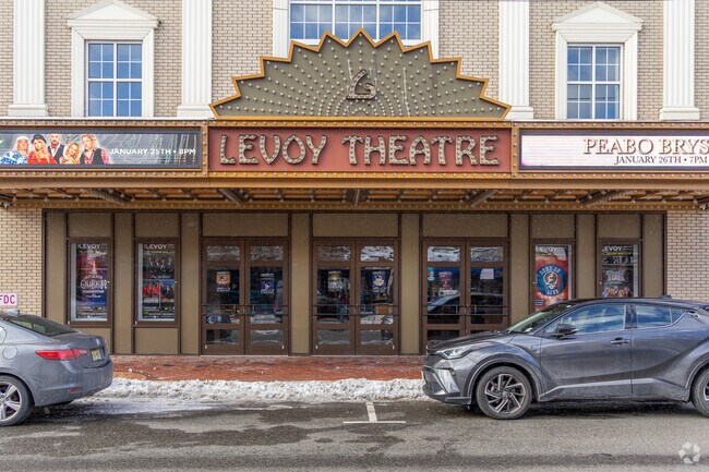 The Levoy theater has been in Millville for over a hundred years.