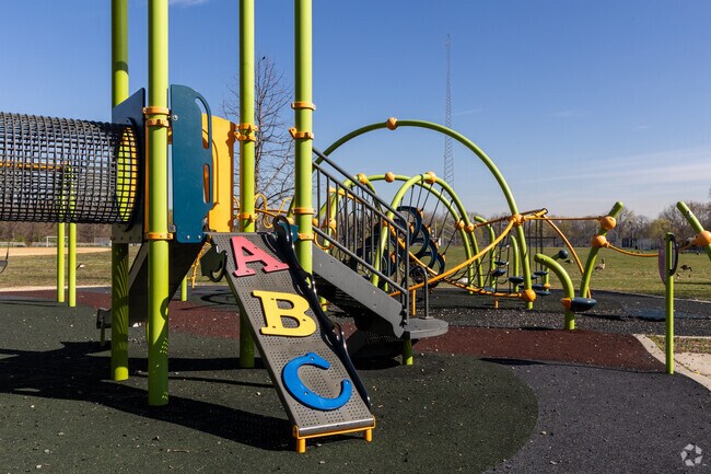 All children are welcomed at Pyne Poynt Park in North Camden .