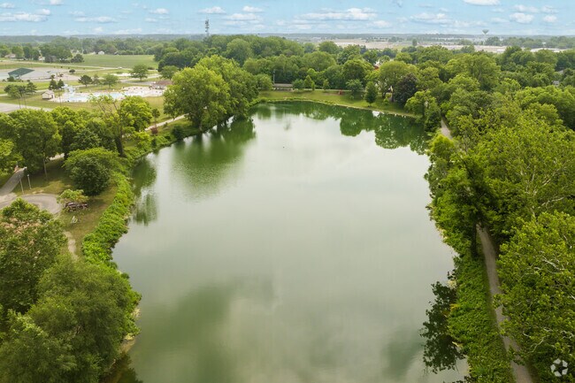 Buckeye Park in Bluffton has trails, a pond, basketball courts and a playground for all ages.