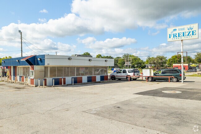Grab a double cheeseburger or banana split at The Freeze in North Ridge.