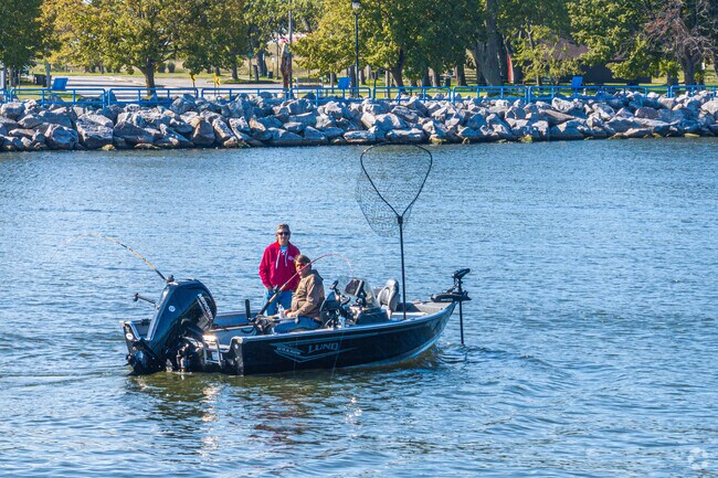 Waterfront recreation shapes everyday life around the Muskegon River.