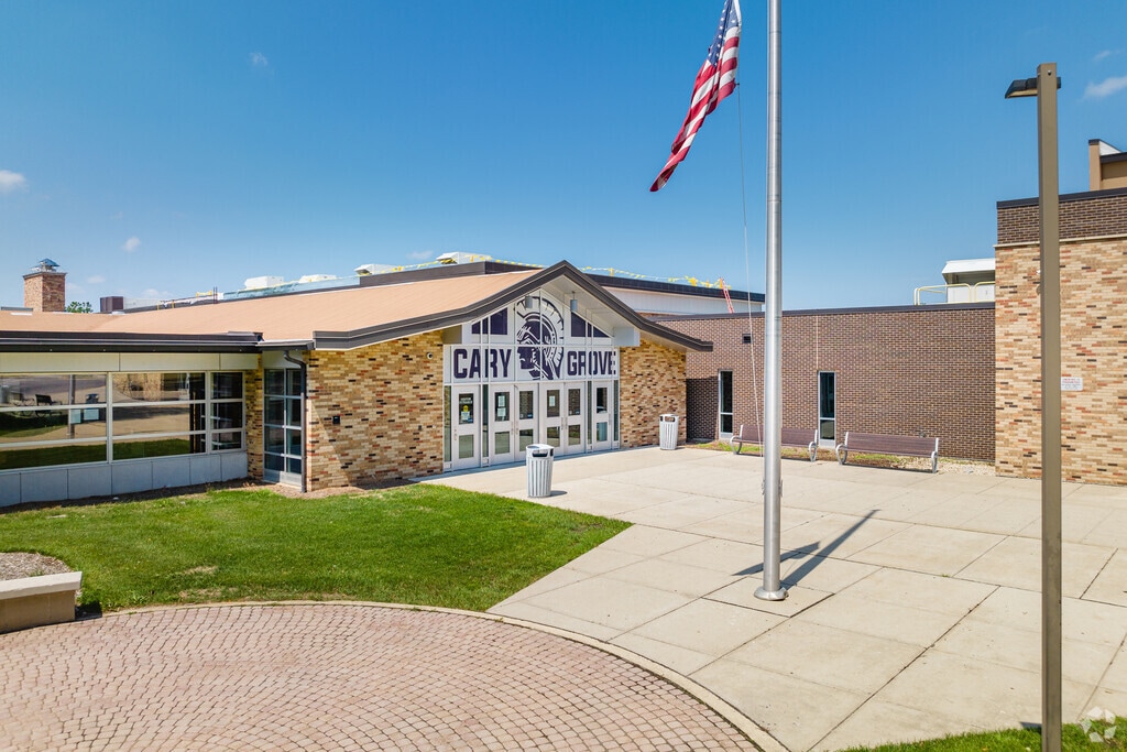 Cary Grove High School is a top rated public school with about 1,500 students.