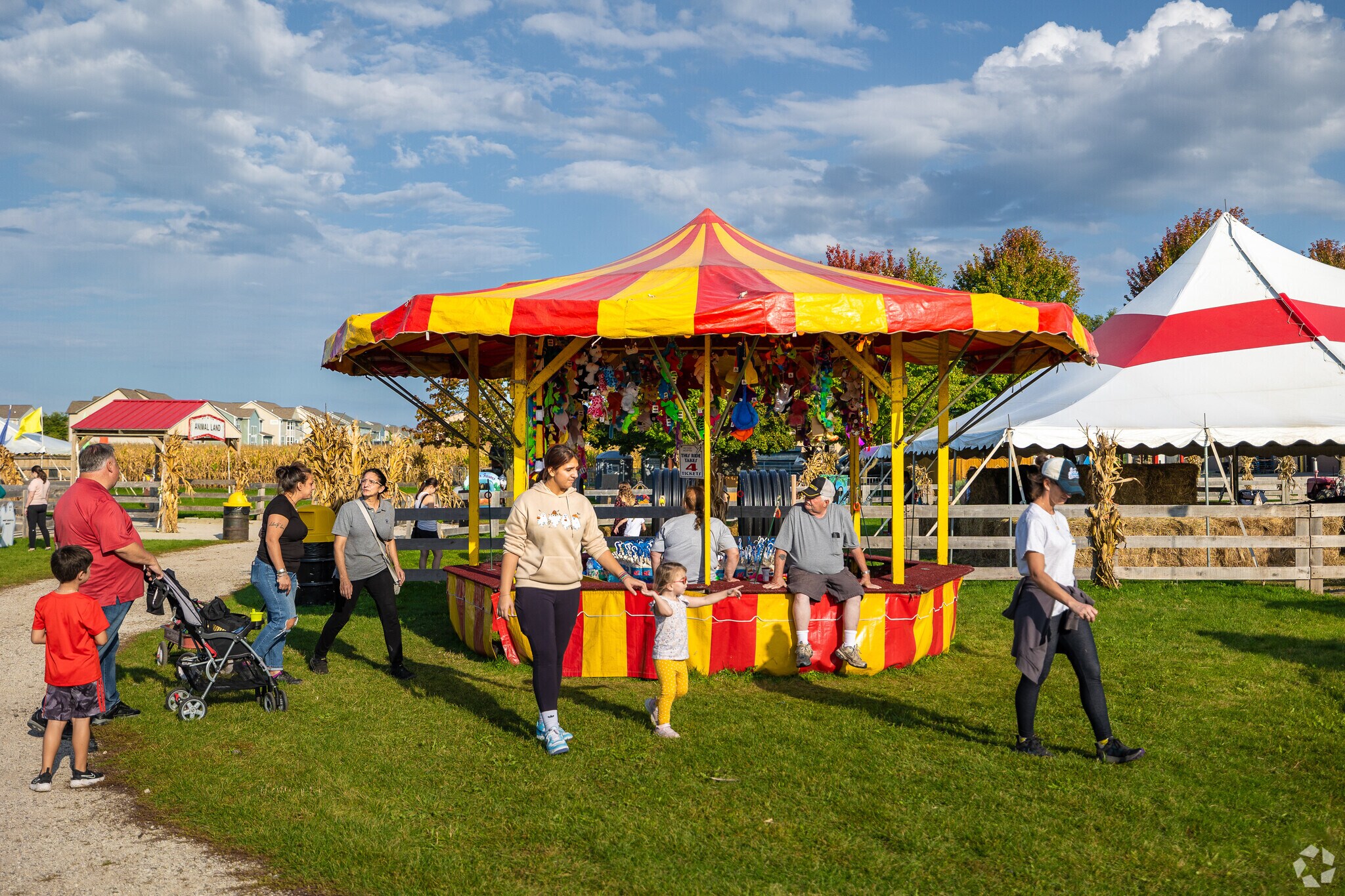Didier Farms has seasonal festivals near Prairie View.
