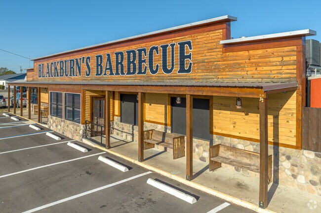 Chow down on smoked meats at Blackburn’s BBQ a local favorite.