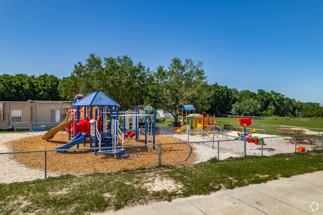 Students love to play on the playground at Umatilla Elementary School.