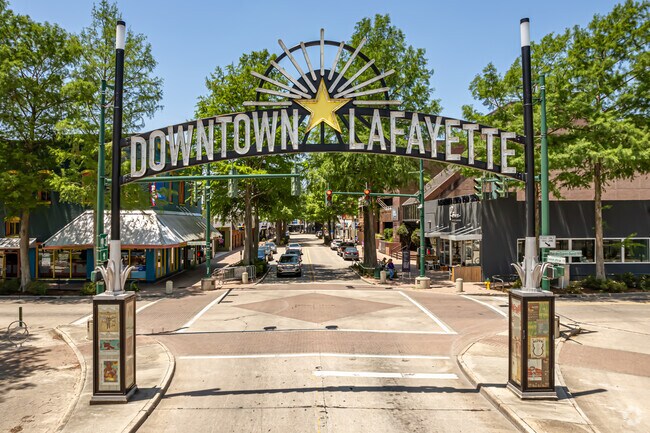 Downtown Lafayette is a vibrant community with culture and arts, dining, and nightlife.