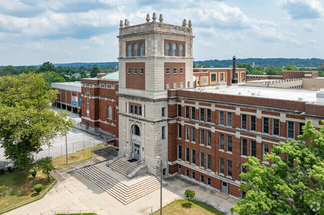 Collinwood High School, near Saint Clair-Superior, has a student body of just over 300.