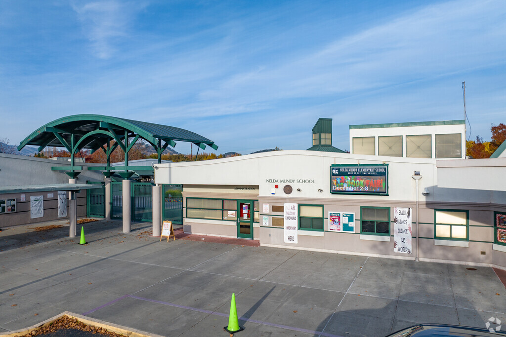 Nelda Mundy Elementary School challenges and encourages children to learn.