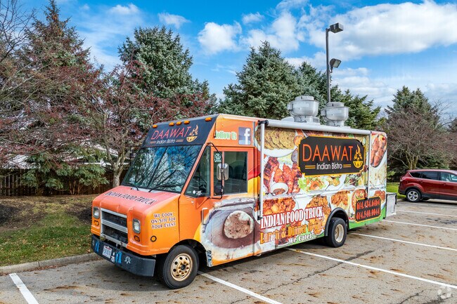 Daawat Indian Bistro near Park Club is one of many local restaurants in the area.