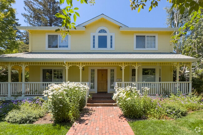 A sunny porch day in Sebastopol, California, feels like the American dream.