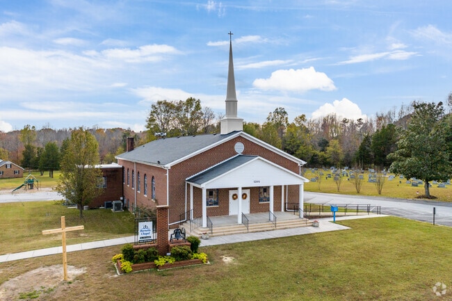 Burnetts Chapel/Coltrane Mill gets its name from Burnetts Chapel Church.