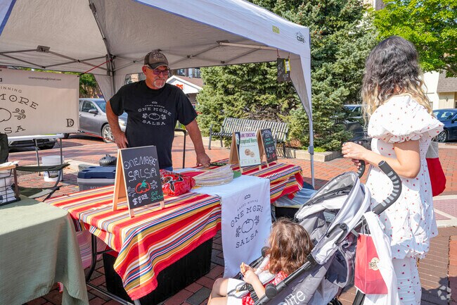 Maple Park residents can attend the DeKalb Farmers Market, 15 minutes away.