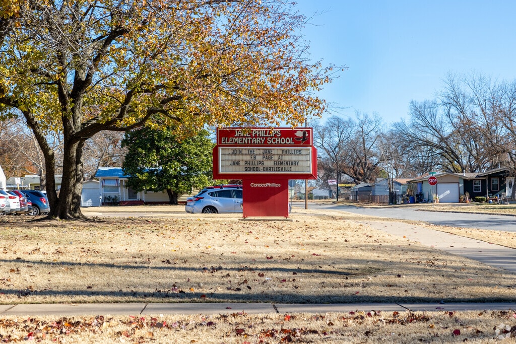 Jane Phillips serves kids of elementary age in Bartlesville.