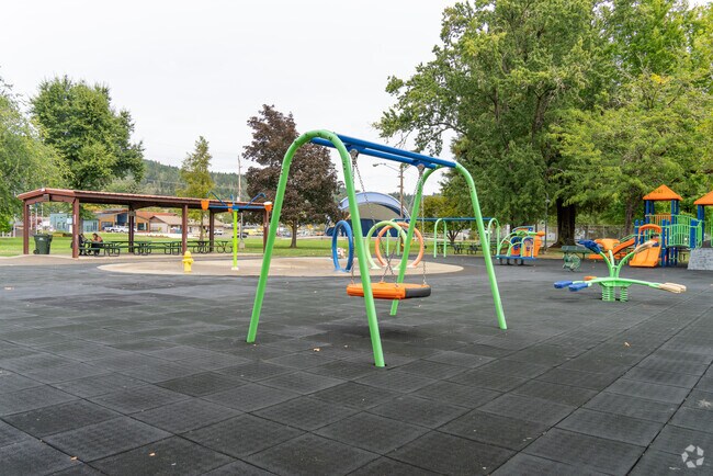 Feel like a kid again at Sutherlin Community Playground.